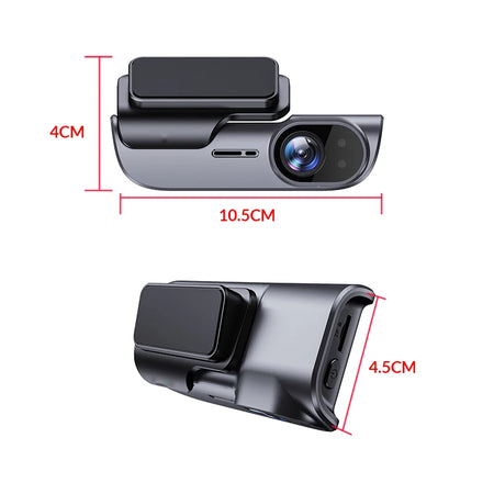 ACCEO Dashcam Auto 4K Car DVR - Night Vision GPS WiFi