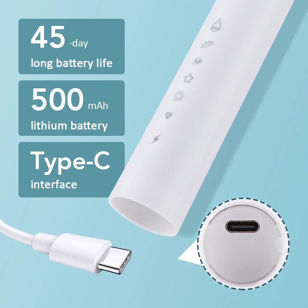 Hailicare Electric Toothbrush &ndash; Long Battery Life Whitening