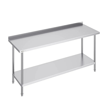Heavy Duty 24x72x36 Stainless Steel Food Prep Table