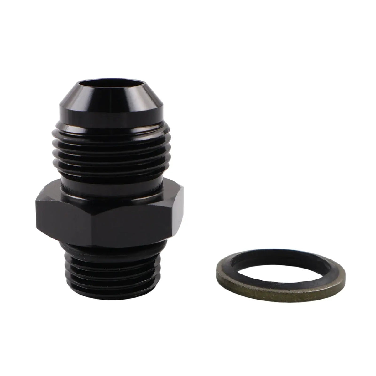 PIKBUK Aluminum AN8 Male to M10x1 M12/14/16/18x1.5 Adapter Flare Fitting Auto Hose Fitting Male Oil Cooler Fitting by InterCyprus Trading Ltd