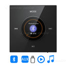 YINLEENCL 86X Mini Bluetooth Wall Amplifier with Ceiling Speaker Set for HiFi Home Theatre BLACK 2X25W
