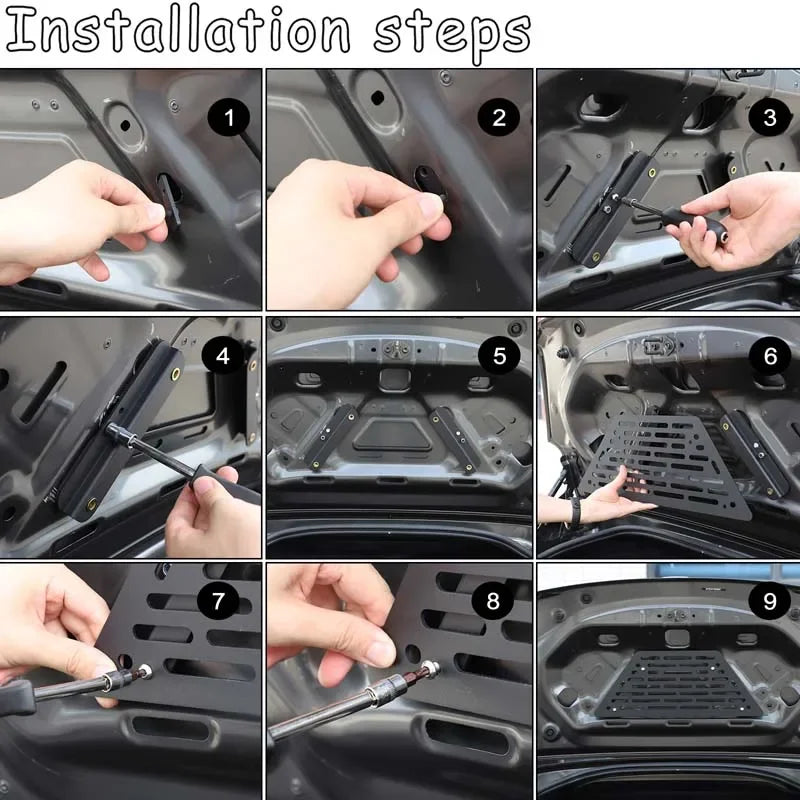 Hliníkový slitinový černý nosič zavazadel pro Mazda MX5 2016 2025