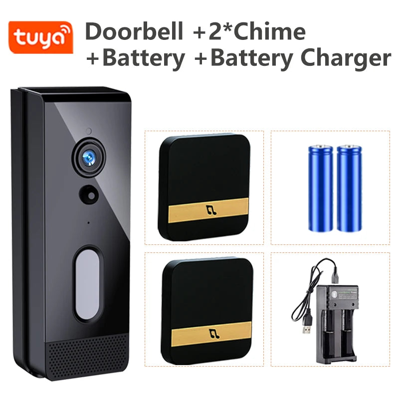 Tuya Smart Home Doorbell Camera &ndash; 1080P HD Video Intercom