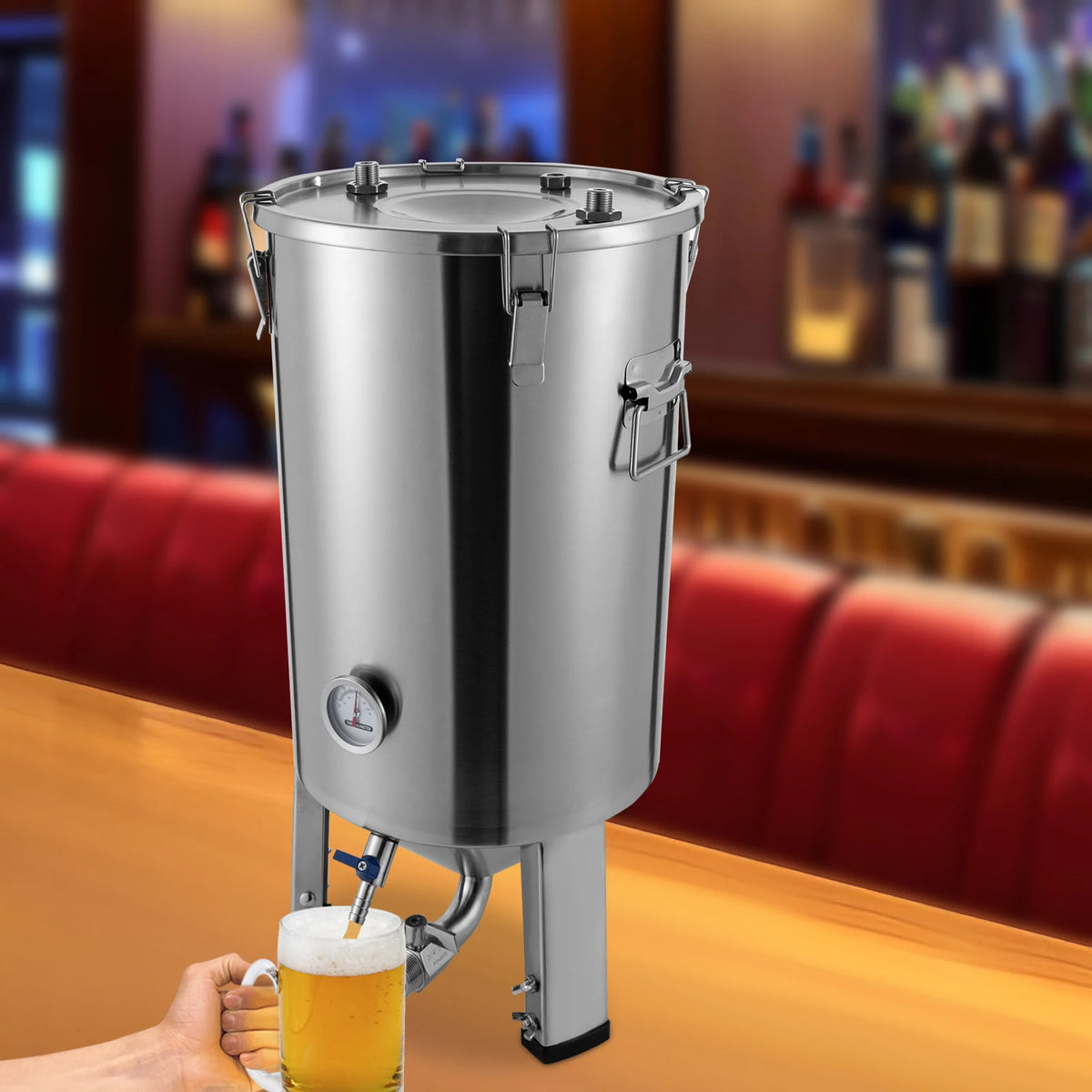 32L Beer Brewing Fermentation Tank Fermentation Tank With Chiller For 32l-beer-brewing-fermentation-tank-fermentation-tank-with-chiller-for