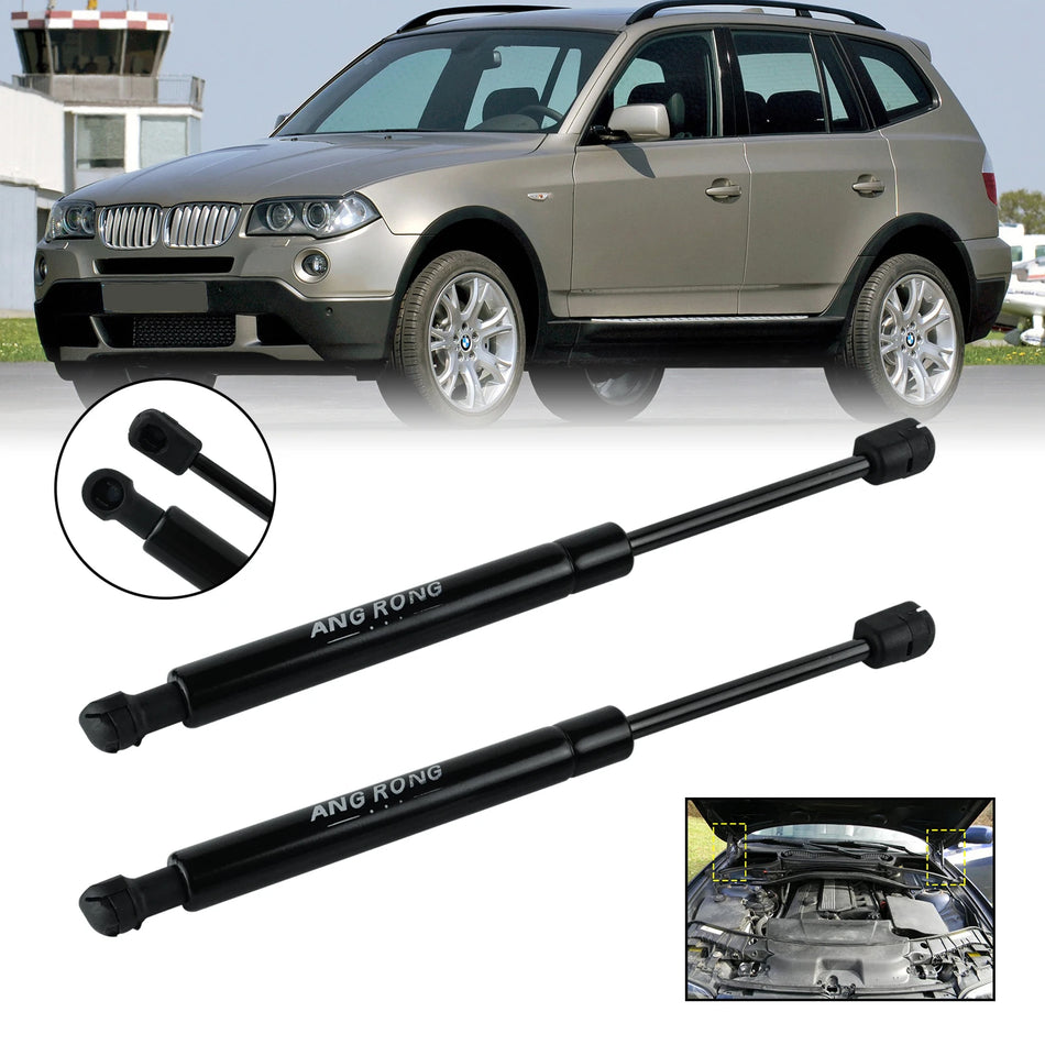 Plynové vzpery pre BMW X3 E83 predný kapota, 720N, 286mm predĺžené, 2004-2011, súprava 2 kusy