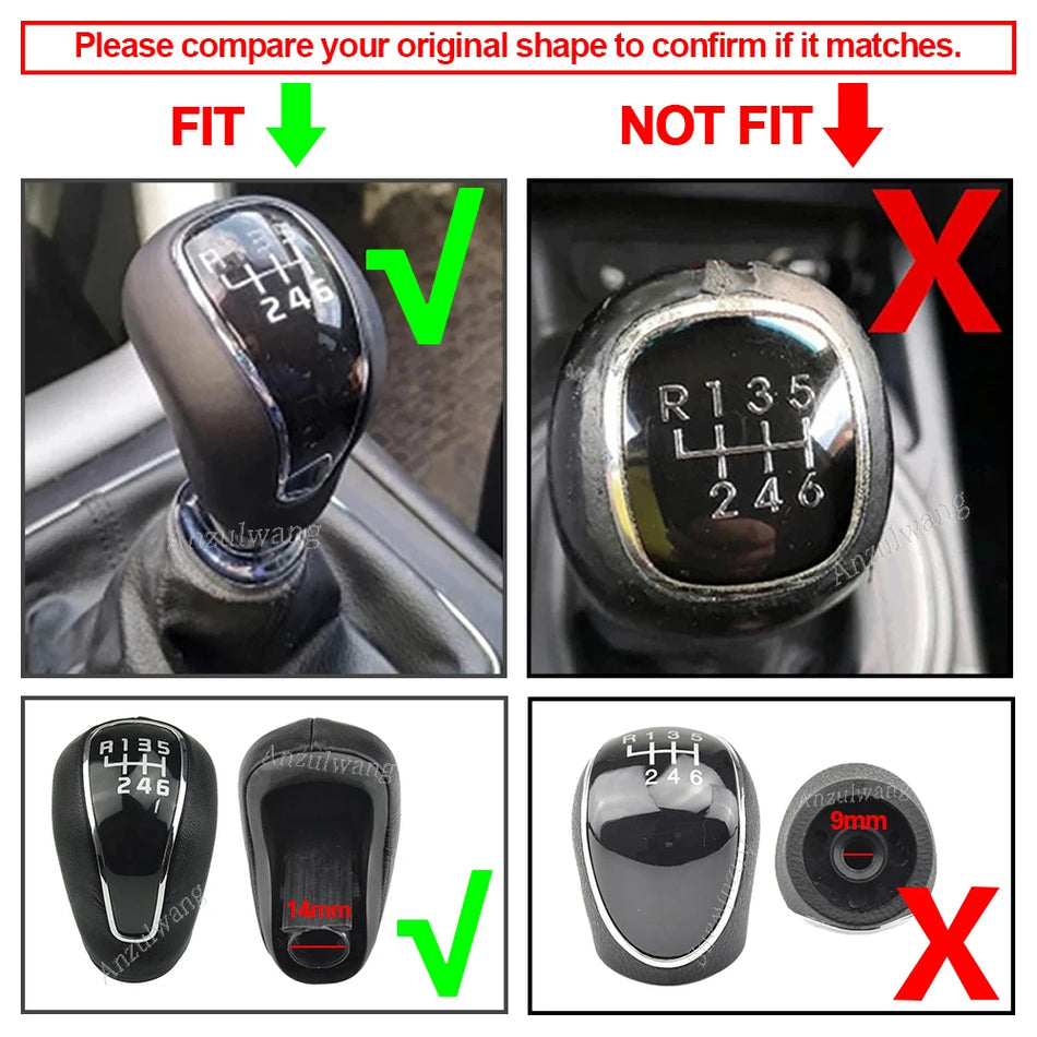 6 Speed Manual Gear Shift Knob for Hyundai Creta Kia Forte K3