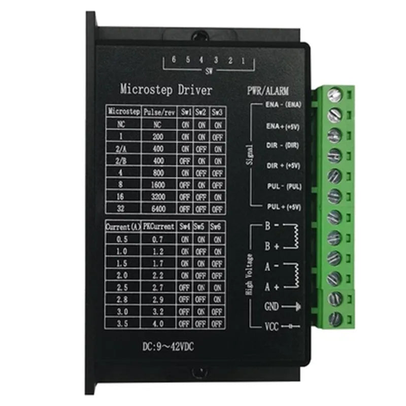Microstep Motor Driver TB6600 &ndash; High Current Up To 5.6A