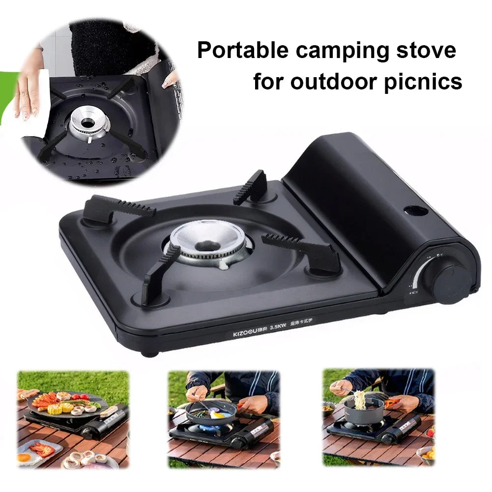 2025 Portable Single Burner Camping Gas Stove &ndash; Automatic Ignition Convenience