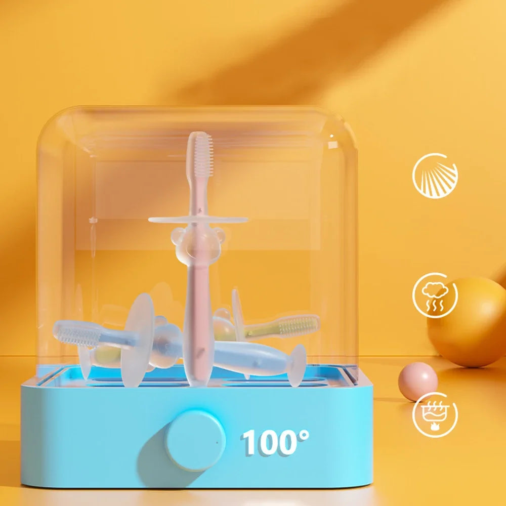 XUNYI 100% Food Grade Silicone Baby Toothbrush Teether