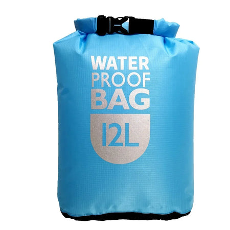 Waterproof Dry Sack Bag for Outdoor Adventures - 6L &amp; 12L Options Bule 12L / CN (Origin)