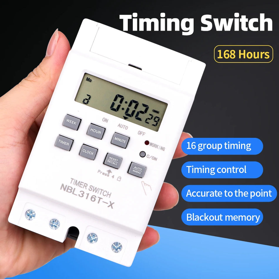 KG316T-II Digital Timer Switch &ndash; Power Outage Memory