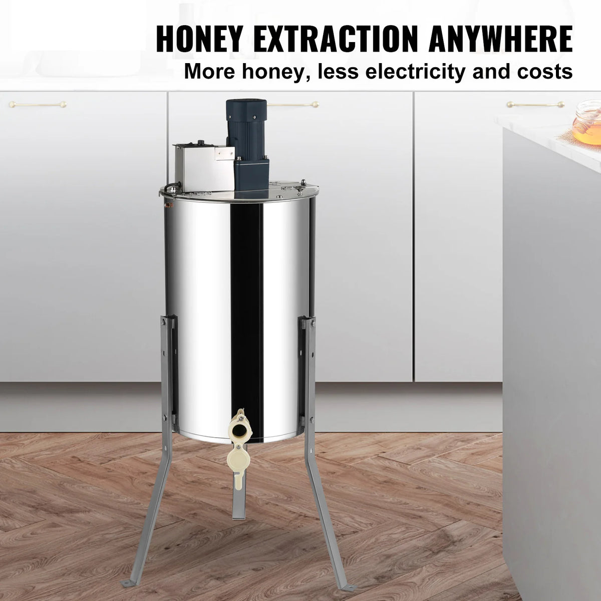VEVOR Honey Extractor 2 3 4 Frame &ndash; Electric And Manual