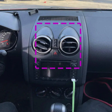 Nissan Qashqai J10 Car Phone Holder Wireless Charging Base