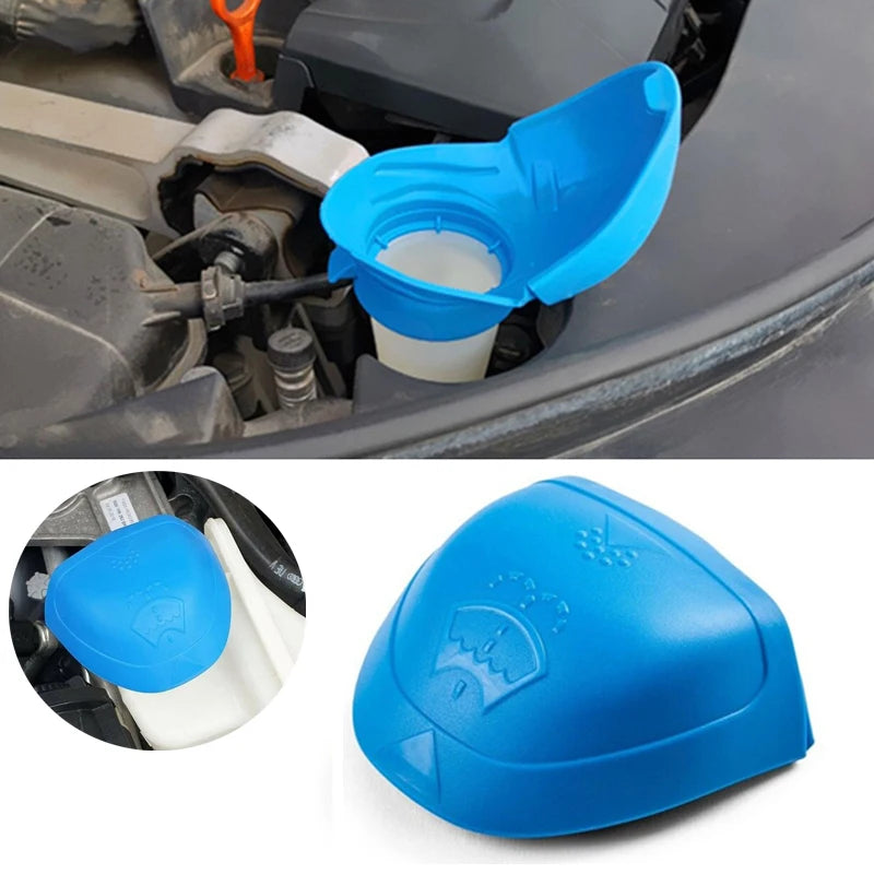Reservoir Bottle Cap - Blue Plastic Cap For Audi VW Skoda