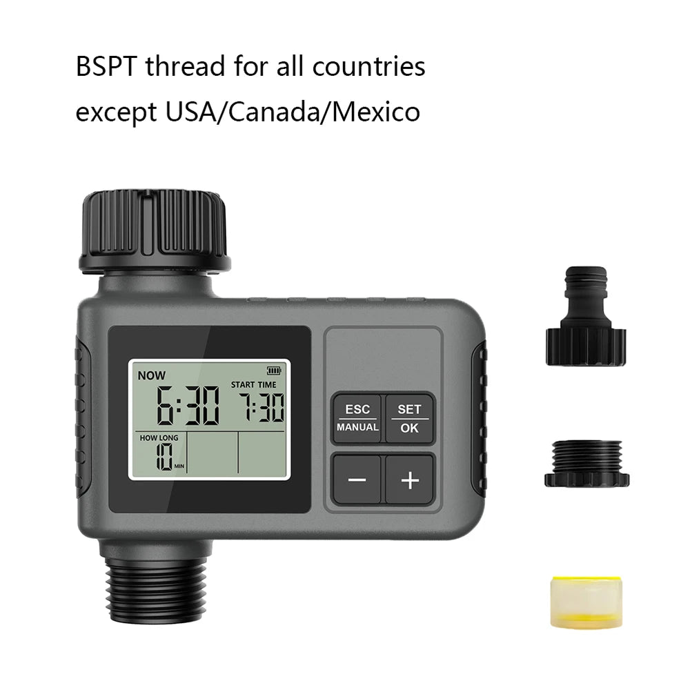 Insoma Automatic Water Timer - Intelligent Irrigation System with LCD Display BSPT with button