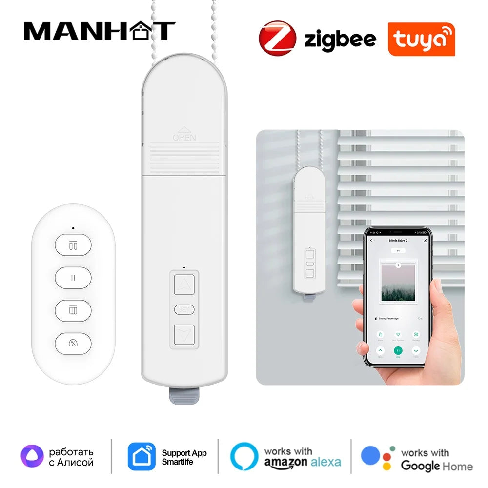Tuya Zigbee Motorized Curtain Motor