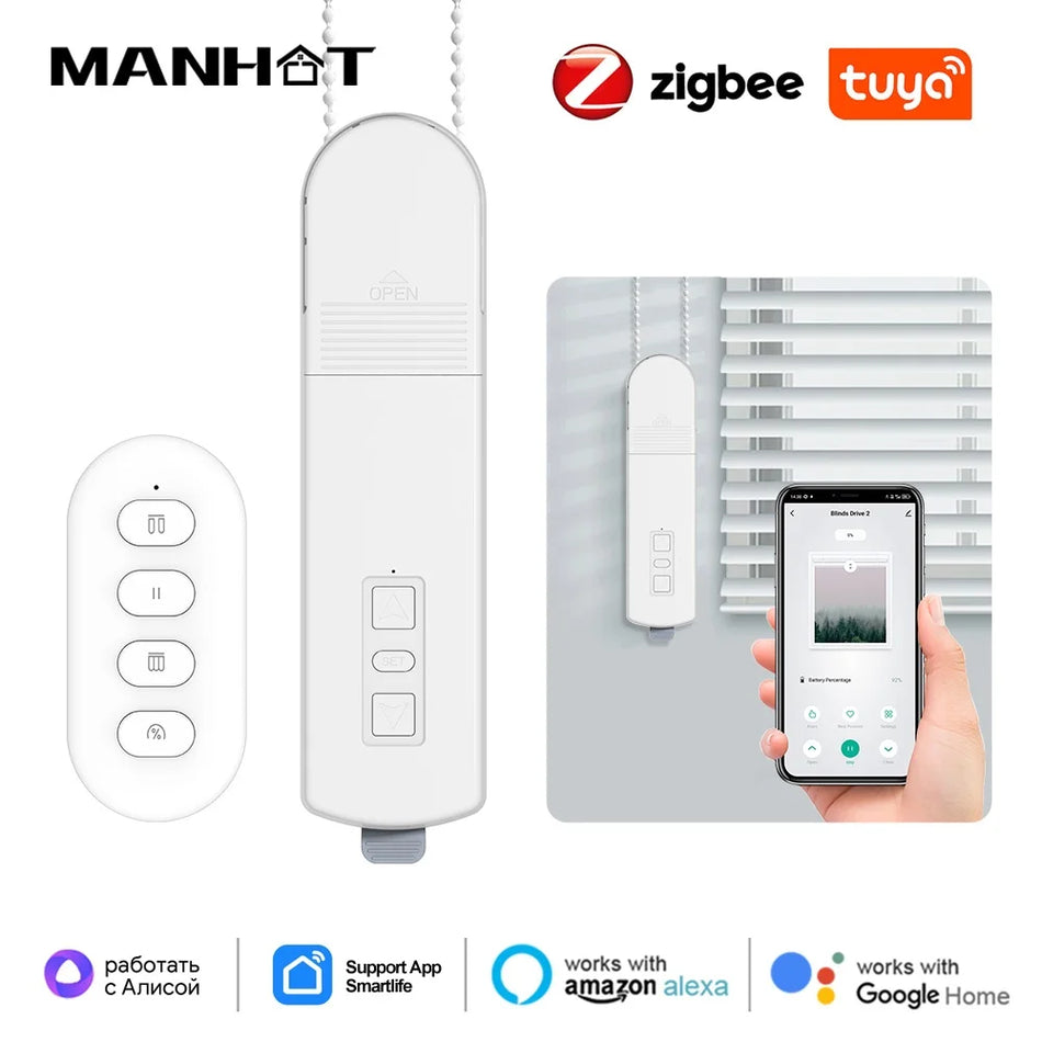 Tuya Zigbee Motorized Curtain Motor
