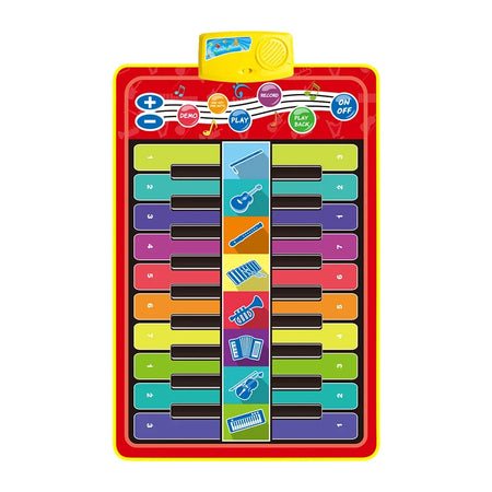 Kids Musical Piano Mat &ndash; Interactive Educational Fun B 95x59.5cm