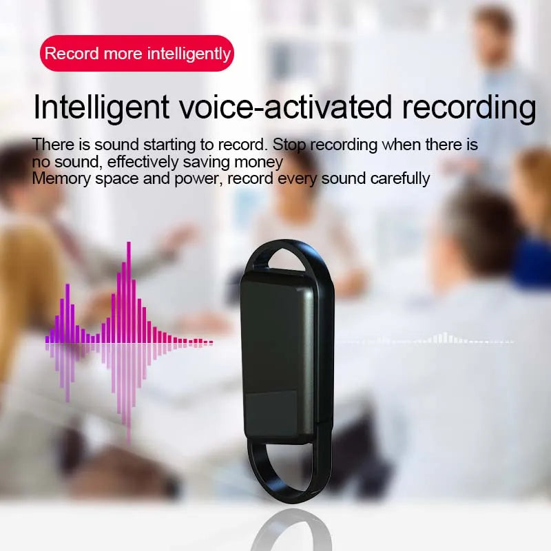 Voice Activated Recorder L13 &ndash; Ultra Compact Keychain
