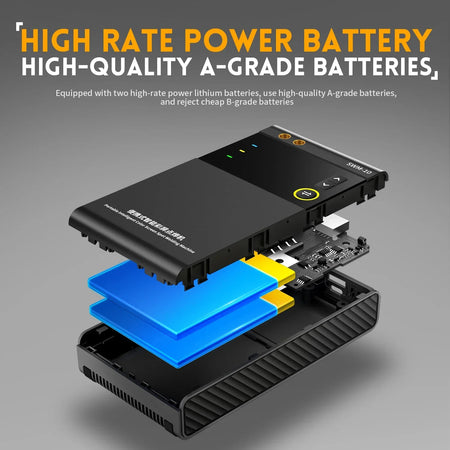 FNIRSI SWM-10 Portable Battery Spot Welder &ndash; Compact 5000mAh DIY Welding Tool