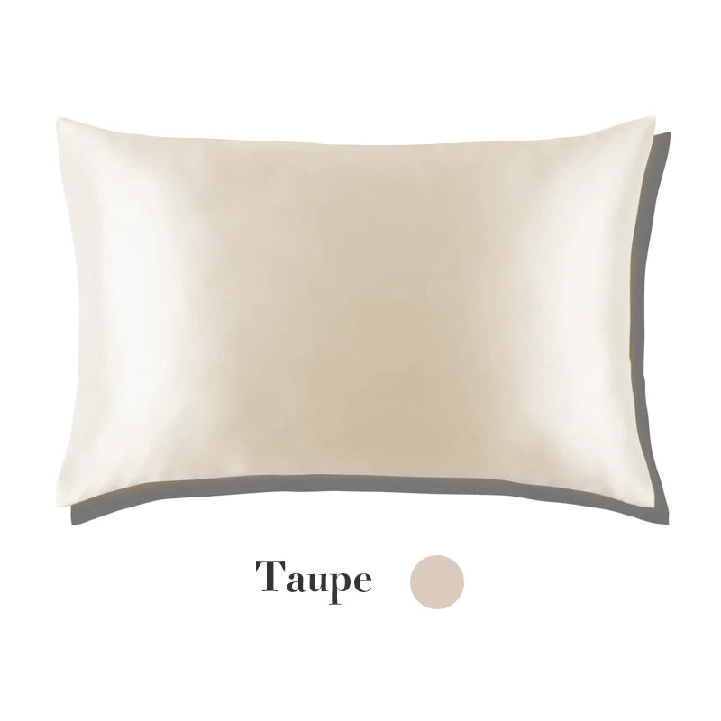 Natural Mulberry Silk Pillow Case &ndash; Luxurious Comfort and Softness Beige / 40x60cm