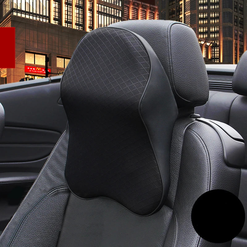 Car Headrest Cushion 3D Memory Foam Pillow - Neck Relief
