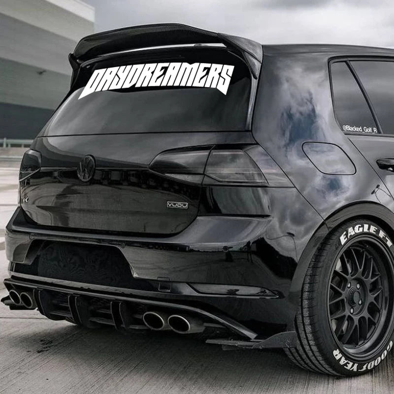 Personalized JDM Style "Day Dreamers" Waterproof PVC Car Decal - High Quality, Unique Design for Full Body Application