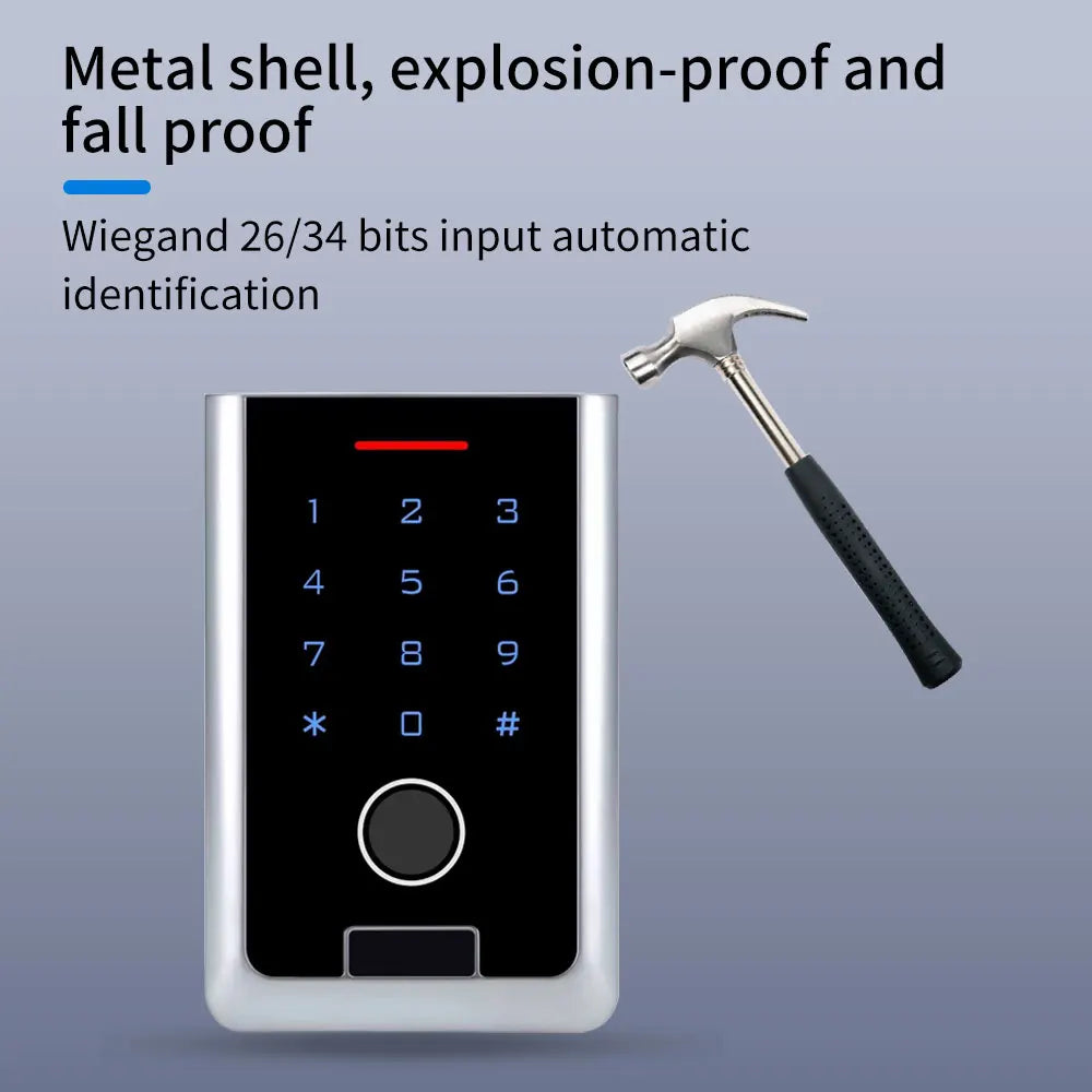 Tuya 12V Waterproof Zinc WiFi Standalone Lock - Ultra Secure