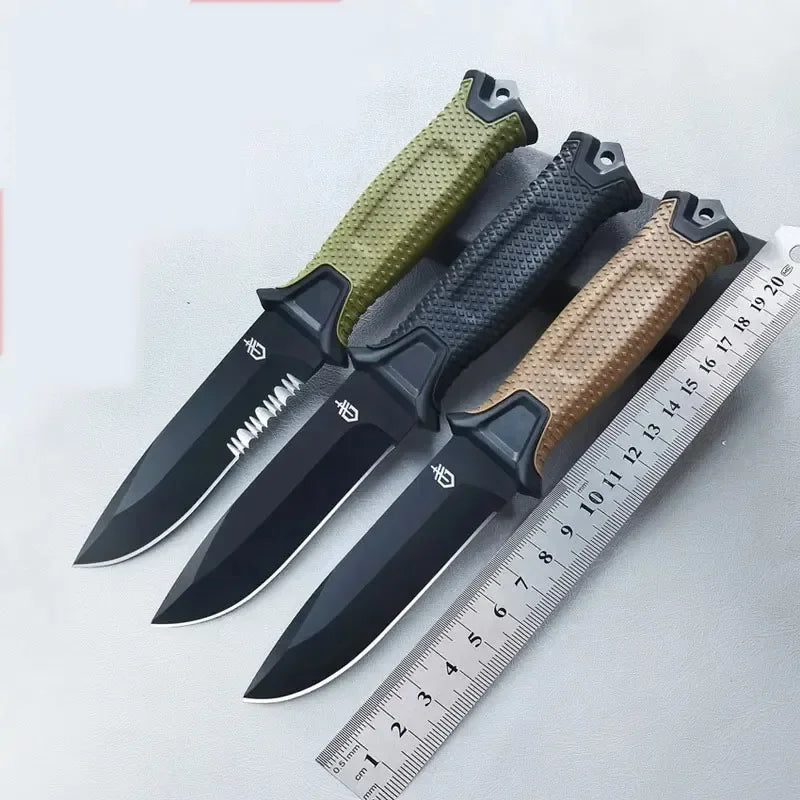 Stainless Steel Outdoor Survival Knife - Compact Camp Knife