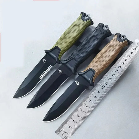 Stainless Steel Outdoor Survival Knife - Compact Camp Knife