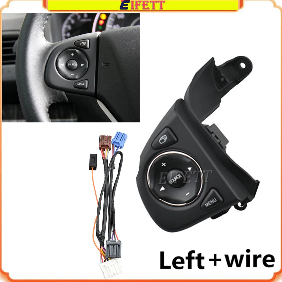 Commutateur de volume audio du volant de direction pour Honda CR-V 2012-2016