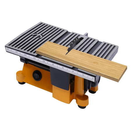 Table Saw With Adjustable Blades - Powerful 90W DC Motor