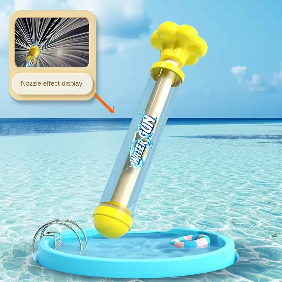 Super Soaker Firework Fountain Water Gun - Perfect for Outdoor Water Battles and Beach Parties Yellow