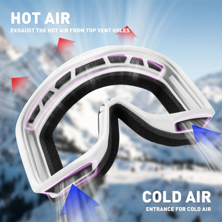 KAPVOE K0705 Goggles &ndash; Photochromic UV Protection for Sports