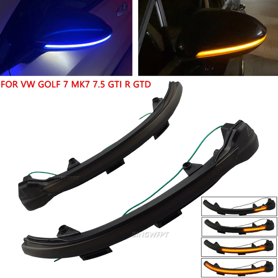 Dynamischer Blinker LED-Blinksignal für VW Golf MK7.5/MK7 GTI R Line