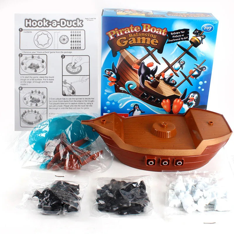 1 Set Pirate Boat Puzzle Desktop Game &ndash; Builds Family Bonds