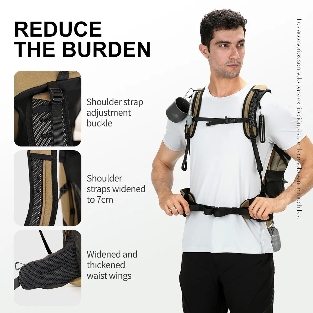 Outdoor Inox Mountaineering Backpack 35L 8107 &ndash; Waterproof