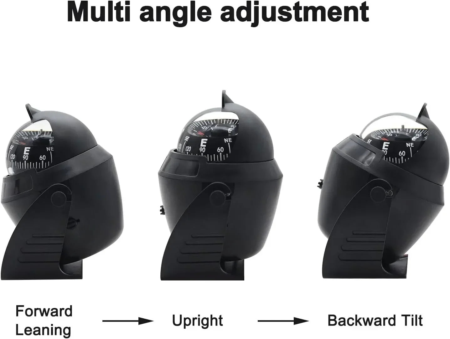 Boat Compass Dash Mount &ndash; Noctilucent Night Vision Light