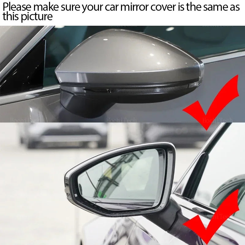 Heated Mirror Glass for Audi A6 A7 A8 S6 S7 S8 RS6 RS7 RS8 C8 4K 4K8 4N L R Side