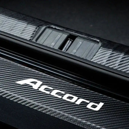 Honda Accord Door Sill Guard Carbon Fiber Stickers