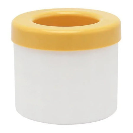 Ice Bucket Cup Mold &ndash; Creative Silicone Ice Maker Yellow