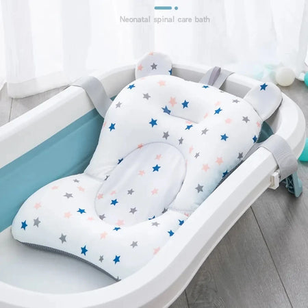 Portable Baby Bathtub Pad &ndash; Adjustable Support for Newborns