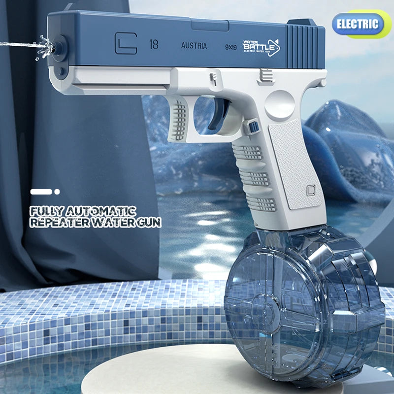 Electric Water Gun Toy Portable Automatic  Electric Burst Water Gun Kids Outdoor Water Toys