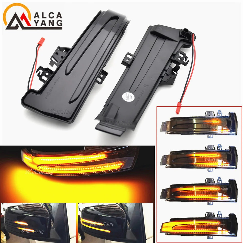 Indicatori LED dinamici pentru oglinzile laterale Mercedes-Benz A C E W204 W212