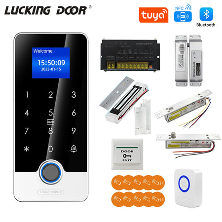 Tuya App Fingerprint RFID Access Kit J200F &ndash; Biometric Lock