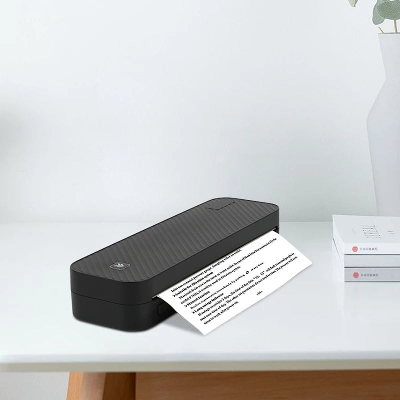 Inkless Portable A4 Thermal Printer &ndash; Bluetooth Printing A4DY100sheets