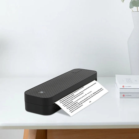 Inkless Portable A4 Thermal Printer &ndash; Bluetooth Printing A4DY100sheets
