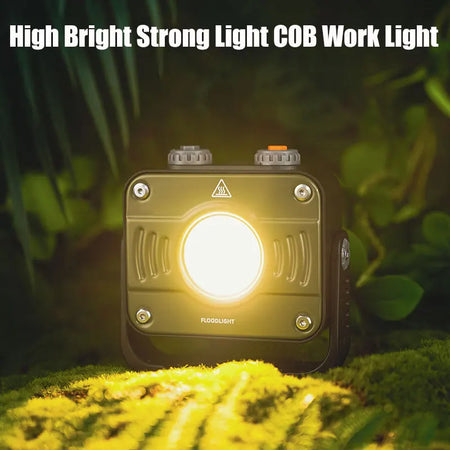 8000mAh Work Floodlight &ndash; Ultra Bright COB Camping Lantern