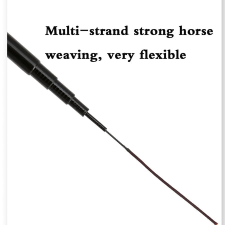 1.5-6.3M Telescopic Carbon Fiber Fishing Rod for Saltwater &amp; Freshwater