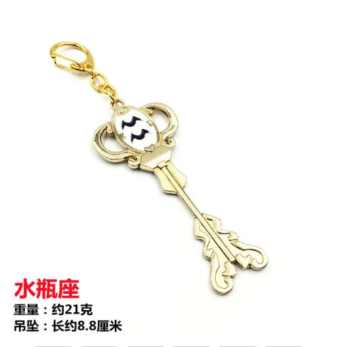 Anime Keychain - Lucy Zodiac Star Spirit Magician Cosplay Accessory 04 / CHINA